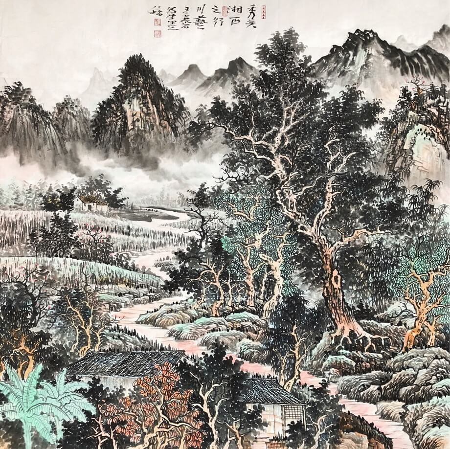 兰芝韵味，山石情怀--记国家文化和旅游部高级画家王慕石