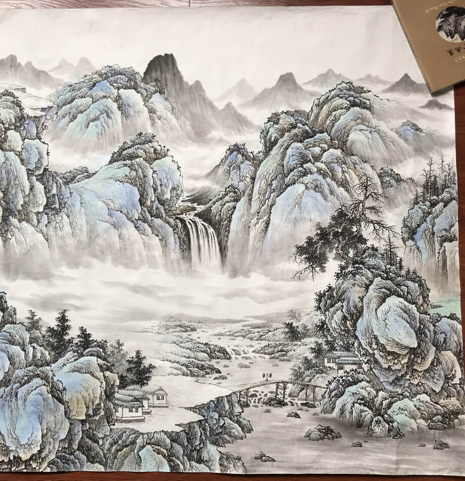 人民画院副院长王幕石——用笔墨描述祖国的壮丽山水 人民画院副院长王幕石——用笔墨描述祖国的壮丽山水
