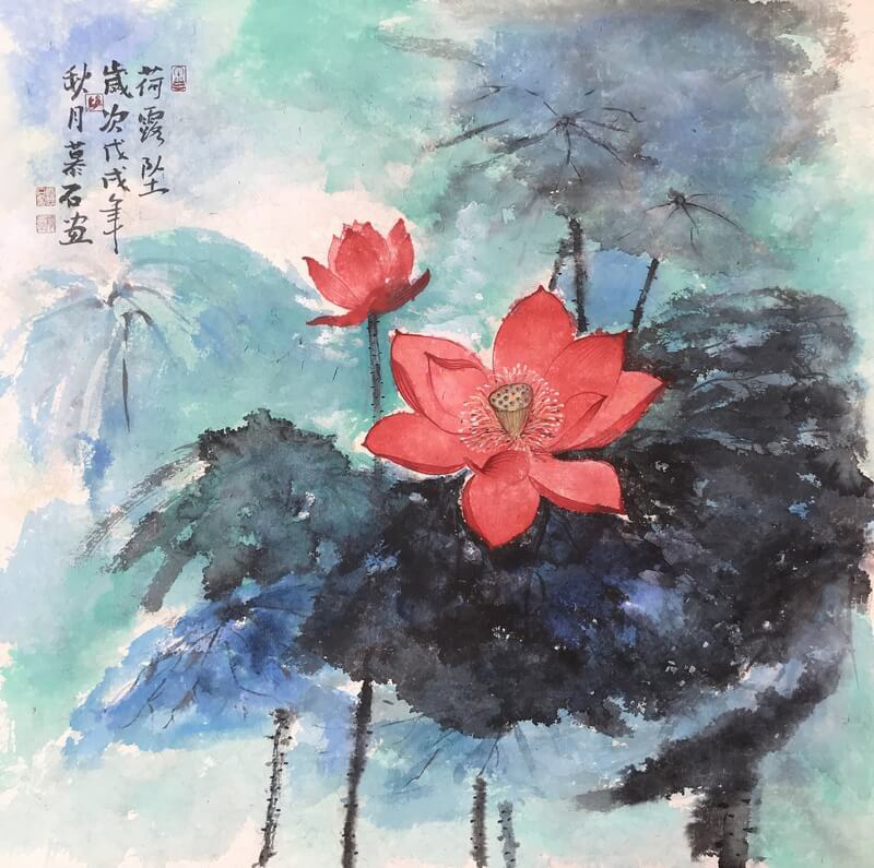 王慕石国画作品欣赏